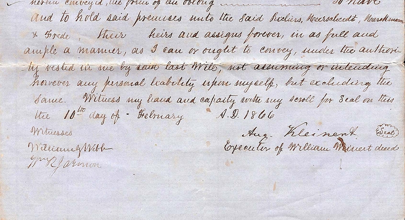 WeinertDeedToE.Richers1866Pg2Bottom.jpg